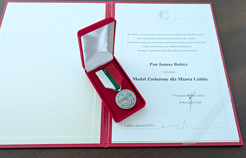 Medal Zasłużony dla Miasta Lublin